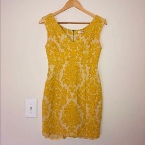 Tracy Reese lemon cake sheath dress